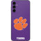 Clemson University Tiger Print Purple Galaxy A14 5G Skin